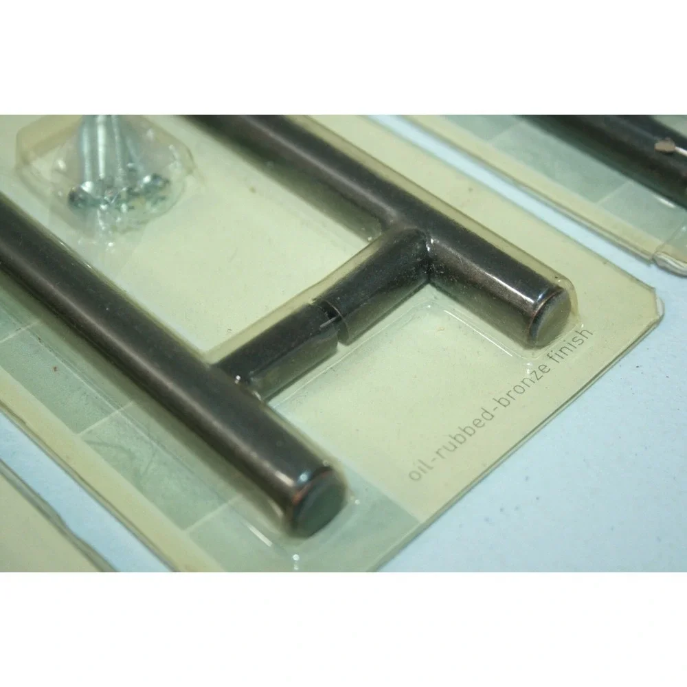 Lot of 6 Oil-Rubbed Bronze Finish Drawer Cabinet Pull Bar 128mm NEW